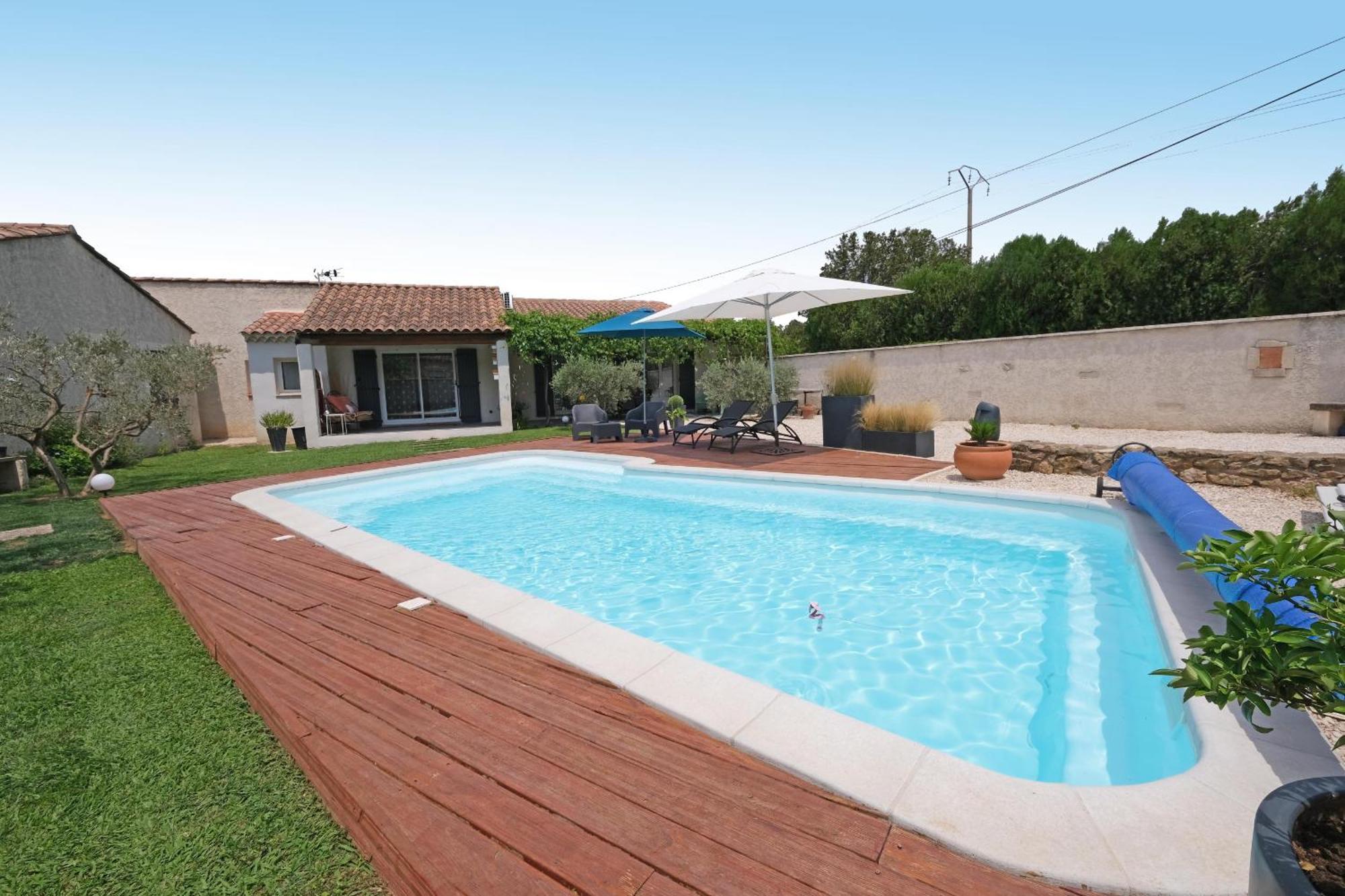 Villa Very Pleasant House With Swimming Pool In Mouries, Near Les Baux De Provence In The Alpilles - 6 People Exterior foto